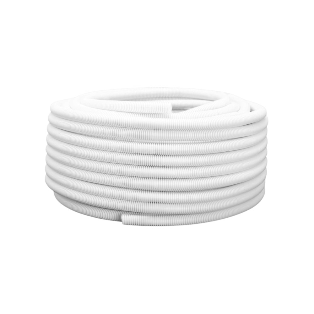 ท่ออ่อน ลายลูกฟูก UPC 1120CM เส้นผ่านศูนย์กลาง 20 มม. ยาว 50 ม. สีขาว_0
